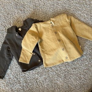 Quincy Mae sweatshirts (set of 2)